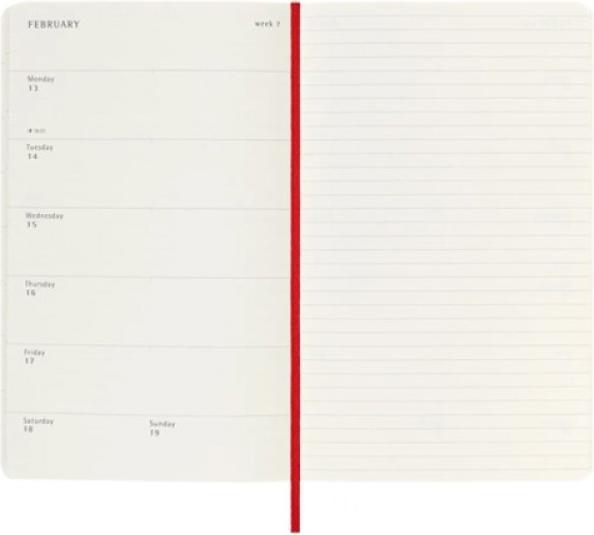 Image du produit Moleskine Calendrier de notes (A5, Anglais)