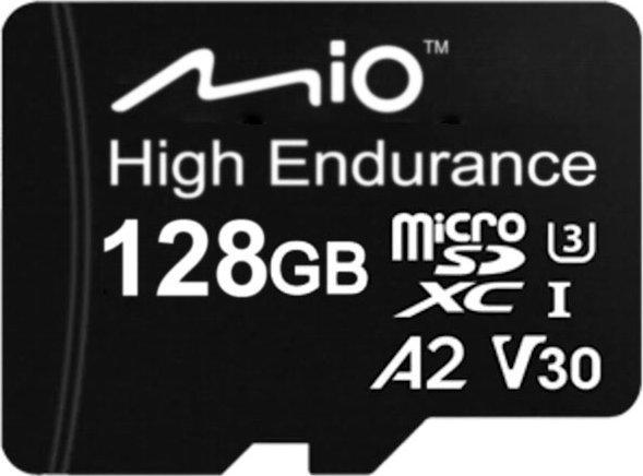 Image du produit Mio Haute endurance | 128 GB | MicroSD | Flash memory class UHS-I (128 Go, microSDXC, U3, UHS-I)