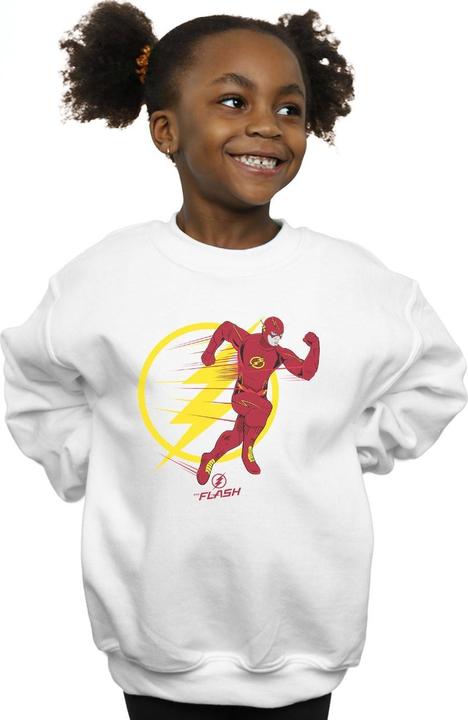 Immagine prodotto The Flash Running Emblem Felpa Ragazze (140, 146)