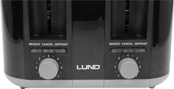 Produktbild Toya LUND TOSTER 1300-1500W CZARNY