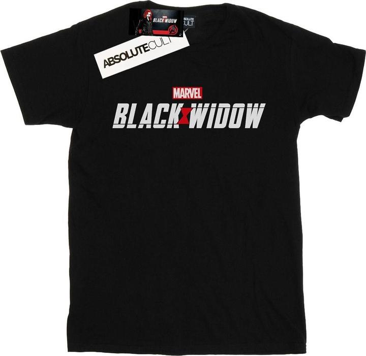Black Widow Movie Logo TShirt Jungen