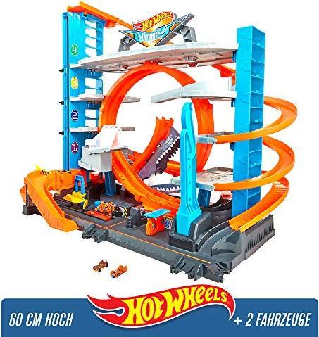 Immagine prodotto Hot Wheels City Ultimate Garage con attacco di squali