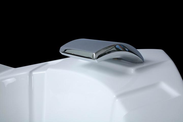 Actual product image PureHaven Whirlpool 150x150 cm elegant design heating light therapy sound system cleaning programme
