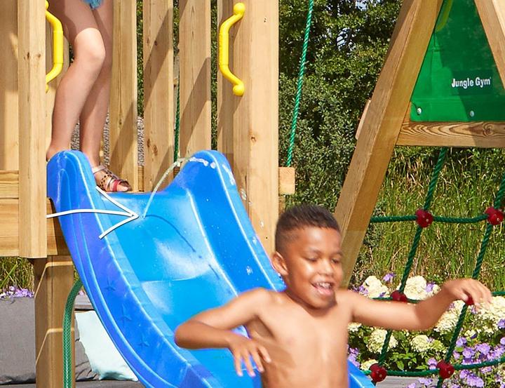 Image du produit Jungle Gym Diapositive d'onde courte bleue
