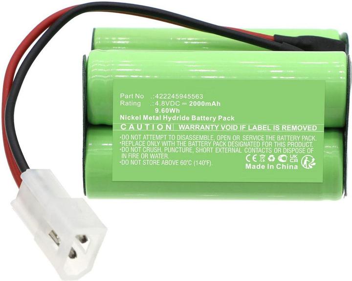 Image du produit CoreParts Batterie 4.8V 2000mAh 9.60Wh