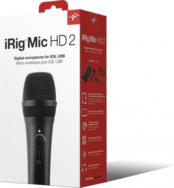 Produktbild IK Multimedia iRig HD 2 (USB, 30-pin, Lightning)