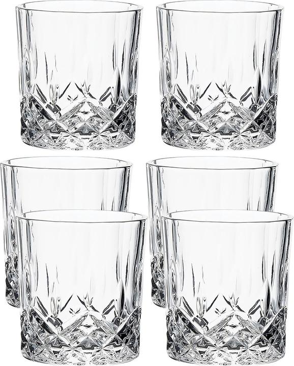 Produktbild Intirilife 6x Kristallglas 200ml (2 dl, 6 x, Whiskygläser)