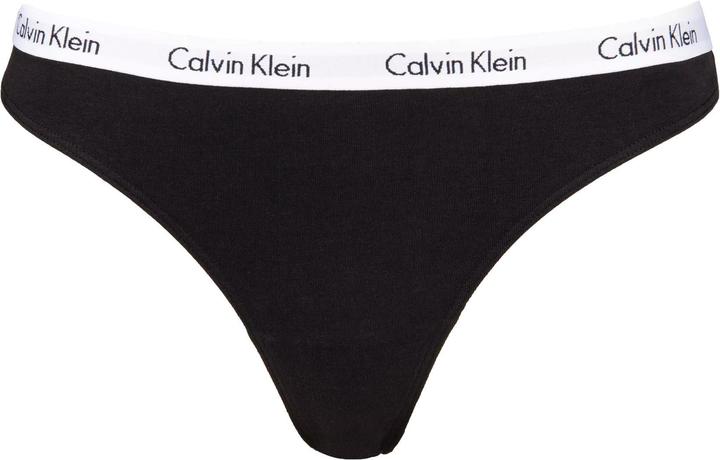 Calvin Klein String schwarz (S, 3er Pack)