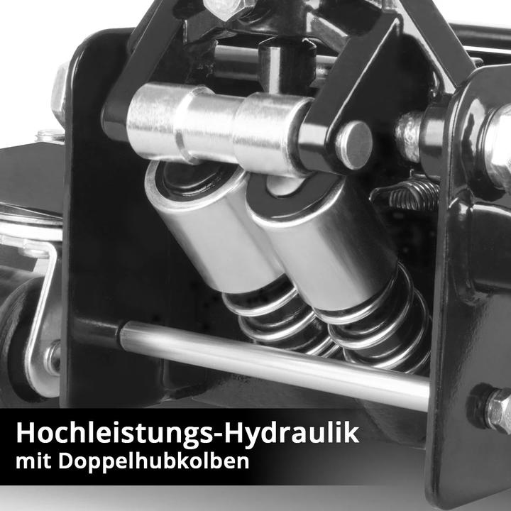 Image du produit Stahlwerk Wagenheber WHB-73 ST mit 3 t Tragkraft Gummirollen 73-500mm Hubbereich