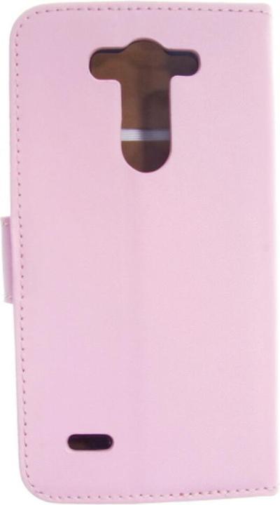Image du produit OEM Etui cuir Slim Book pour LG G3 mini - rose 4250710558124 (LG G3s)