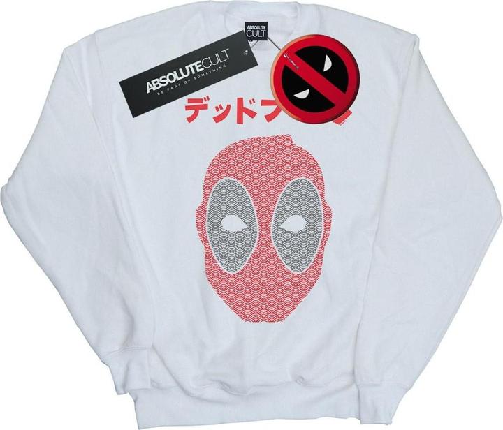 Deadpool Japanese Seigaiha Head Sweatshirt