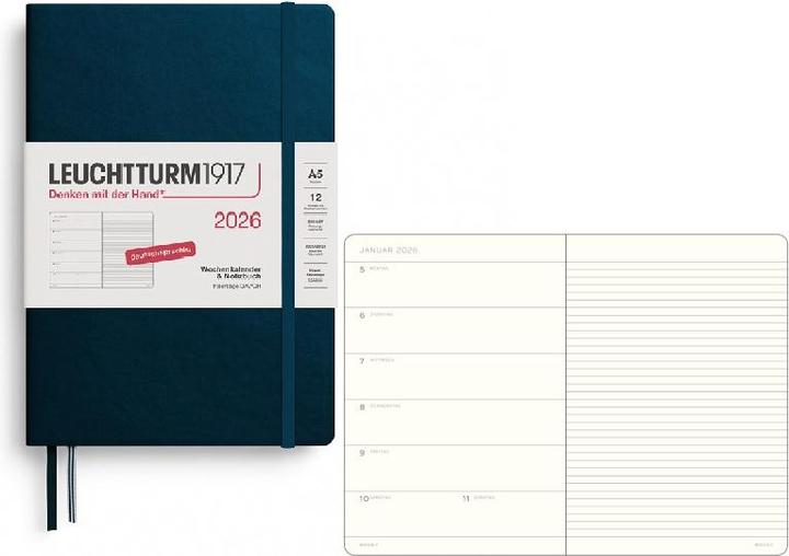 Immagine prodotto Wochenkalender&NotizbuchMediumA5DeepSea2026 (15 x 21 cm, Tedesco)