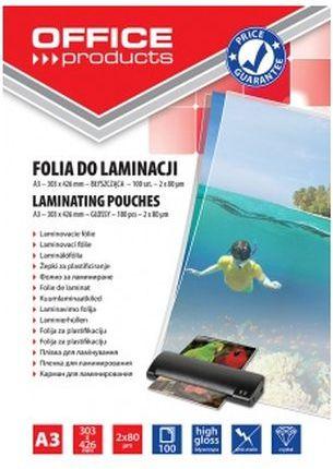 Actual product image Q-Connect Film for laminating A3 bĹ yszczÄ... approx. transparent 100 units (A3, 100 Piece, 80 µm)