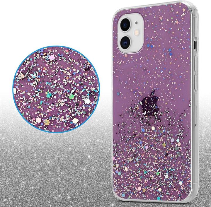 Image du produit Cadorabo Couverture TPU paillettes scintillantes (Apple iPhone 11 Pro)