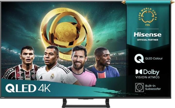 Actual product image Hisense TV 55A7Q (55", QLED, UHD, 2025)