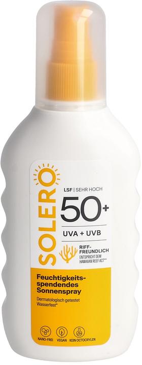Solero Sonnenspray feuchtig SPF50+ 200ml (Sonnenspray, SPF 50+, 200 ml)