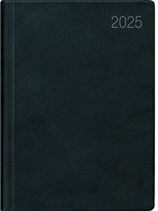 Immagine prodotto Calendario tascabile 2025 nero, 8,3x10,7cm, agenda tascabile con 172 pagine in formato flessibile (Tedesco)