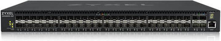 Actual product image Zyxel XGS4600-52F L3 Managed Switch 48 port Gig SFP 4 dual pers. and 4x 10G SFP+ stackable dual PSU (52 Ports)