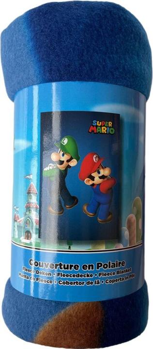 Image du produit Super Nintendo - Mario - Plaid Polaire Mario et Luigi 100 x 140cm (100 x 140 cm)
