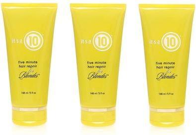 Immagine prodotto It's A 10 Haircare Five Minute Hair Repair for Blondes 5 fl. oz. - Pack of 3 (148 ml)