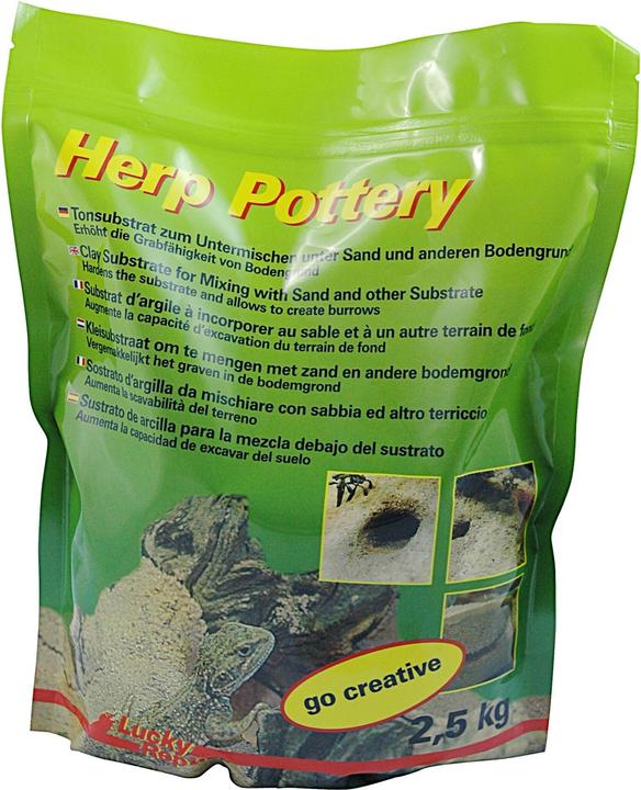 Actual product image Lucky Reptile Herp Pottery soil substrate 2.5 kg