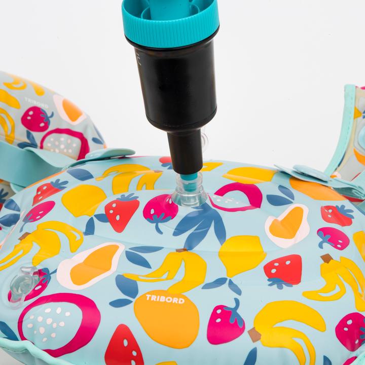Immagine prodotto Nabaiji Schwimmflügel-Gurt Kinder wandelbar 15–30 kg - Tiswim Allnuts blau