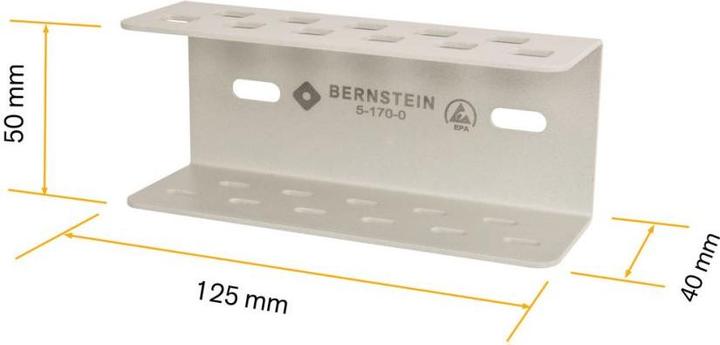 Produktbild Bernstein ESD Pinzetten-Halter TWEEZ holder (ohne Werkzeuge)