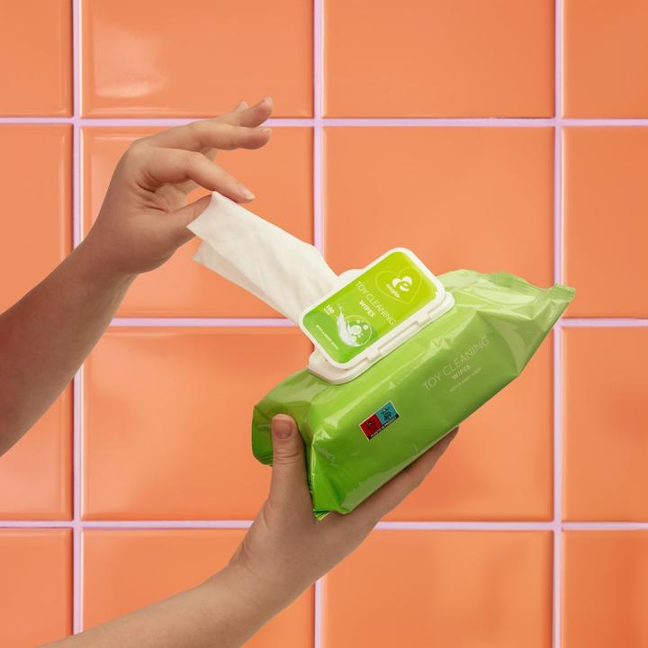 Actual product image EasyGlide Toy Cleaning Wipes