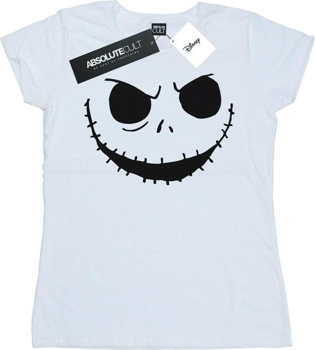 Disney Nightmare Before Christmas Jack's Face Bold TShirt (XXL)