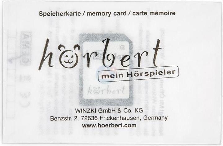 Produktbild Hörbert 4 GB SDHC Schwiizerdütschi Spichercharte Matterhorn (4 GB, SDHC)