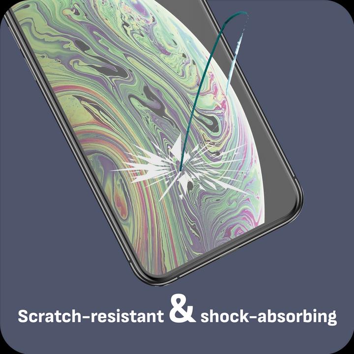Produktbild Cazy Schutzglass Kompatibel mit iPhone X/Xs Tempered Glass Hülle Kompatibel - 1 Stück (1 Stück, Apple iPhone XS, Apple iPhone X)