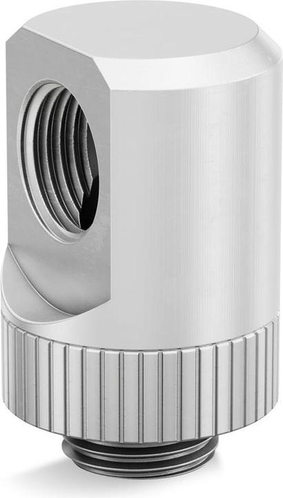 Produktbild EKWB EK-Quantum Torque Winkel 90 Grad G1/4 Zoll AG auf G1/4 Zoll IG - drehbar, Satin Tita