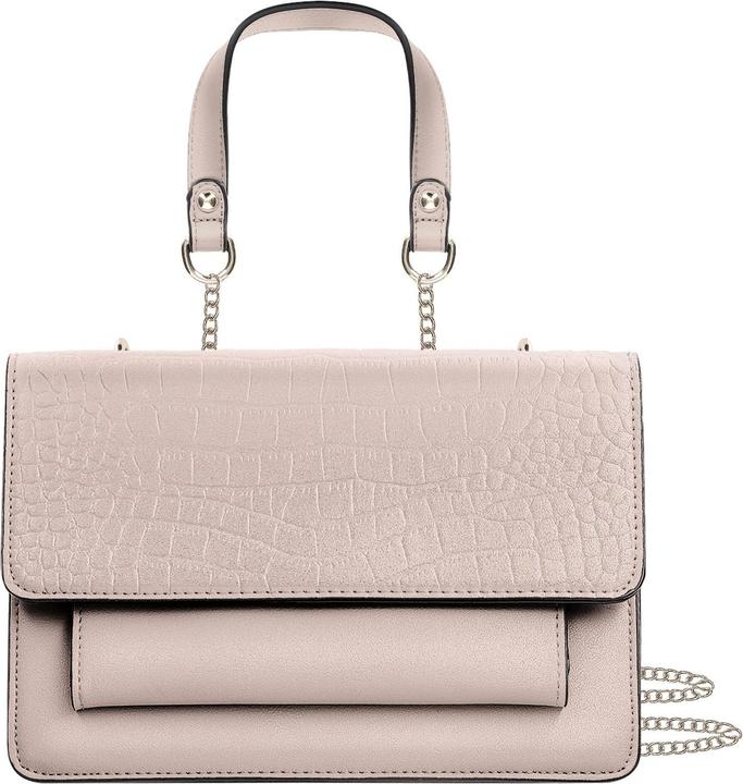 Image du produit Gallantry Sac à main à chaîne métallique beige