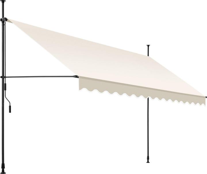 Produktbild tectake Klemmmarkise (4 m)