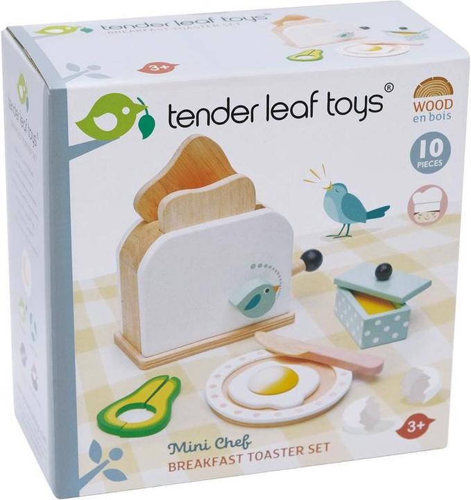 Actual product image Tender Leaf Toys Toaster with accessories