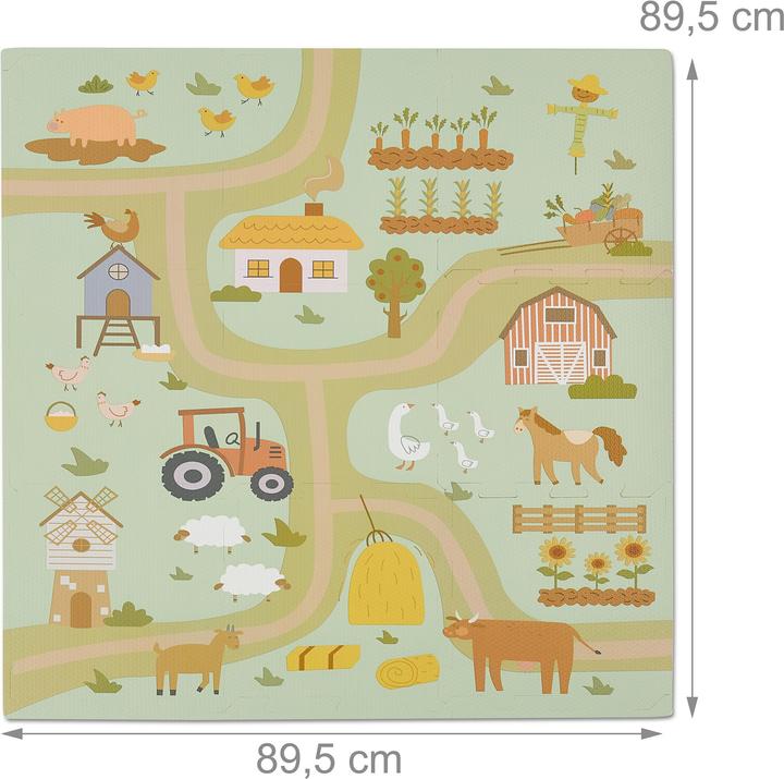 Produktbild Relaxdays 21-tlg. Puzzlematte