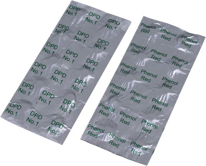 Actual product image Poolking Phenol tablets