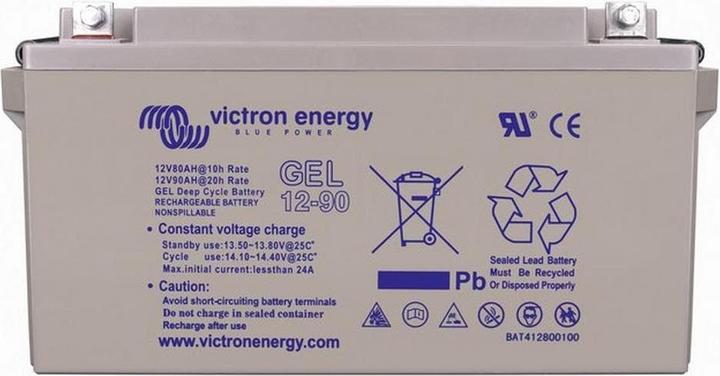 Victron Energy Deep Cycle Battery (12 V, 90 Ah)