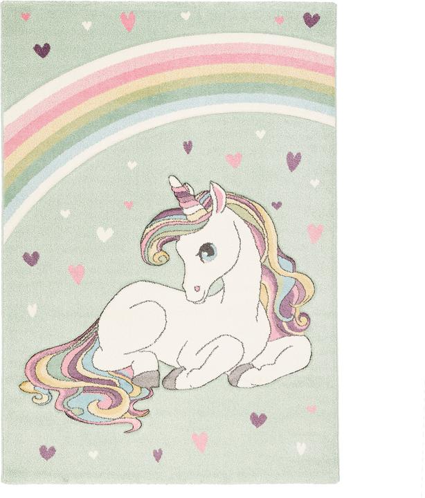 Immagine prodotto Pergamon Tappeto per bambini Maui Kids Unicorn Pastel (160 x 230 cm)