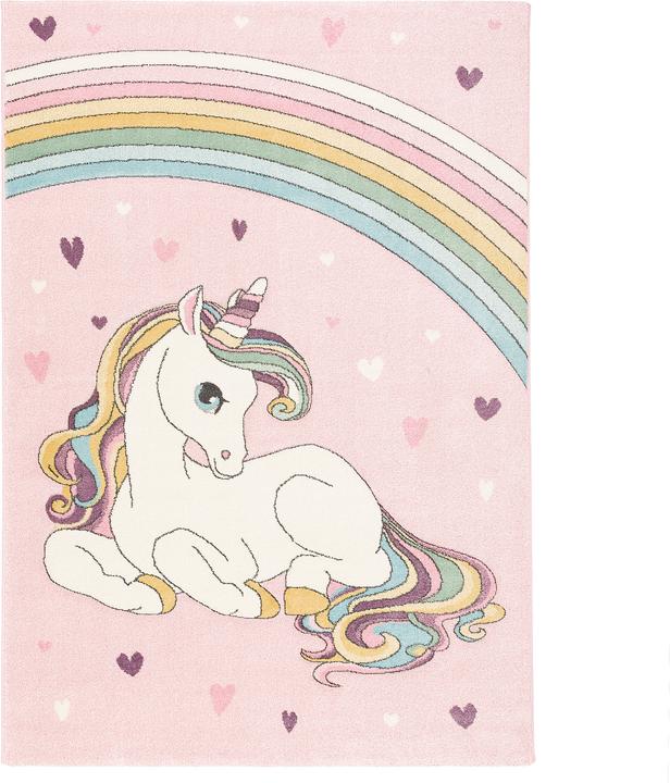 Produktbild Pergamon Kinder Teppich Maui Kids Einhorn Pastell (140 x 200 cm)