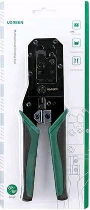 Produktbild Ugreen NW136 Ethernet Stecker Crimpzange (schwarz/grün) (23 mm)