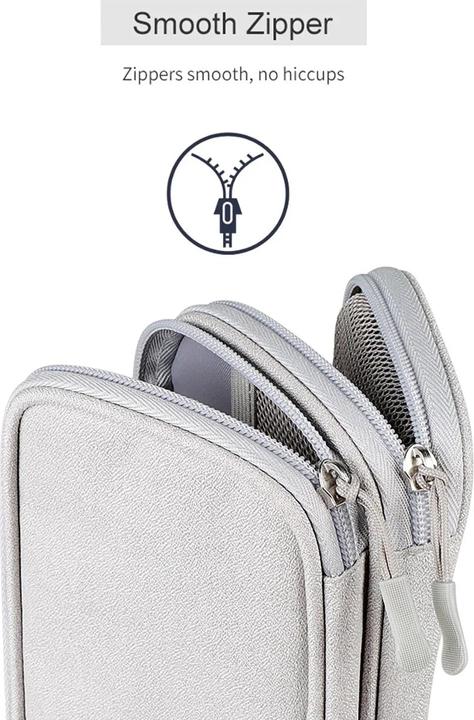 Produktbild Only-Bags.Store Kabeltasche, elektronische Tasche, Organizer für elektronisches Zubehör, tragbarer Kabel-Organizer