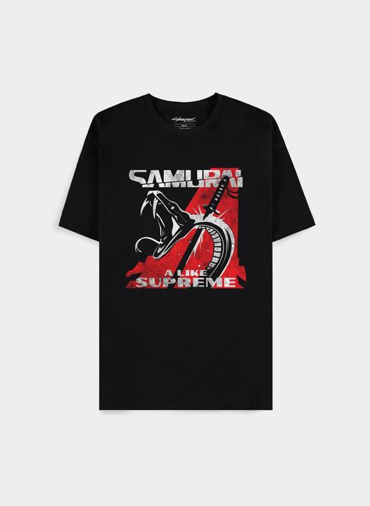 Immagine prodotto Difuzed Cyberpunk 2077 - Maglietta a maniche corte da uomo "A Like Supreme" - XL (XL)