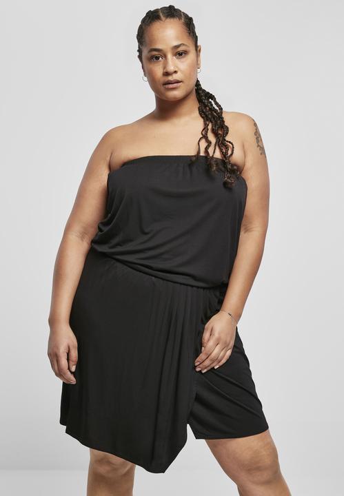 Actual product image Urban Classics Ladies Viscose Short Bandeau Dress (3XL)