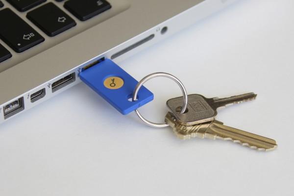 Actual product image Yubico Security Key NFC
