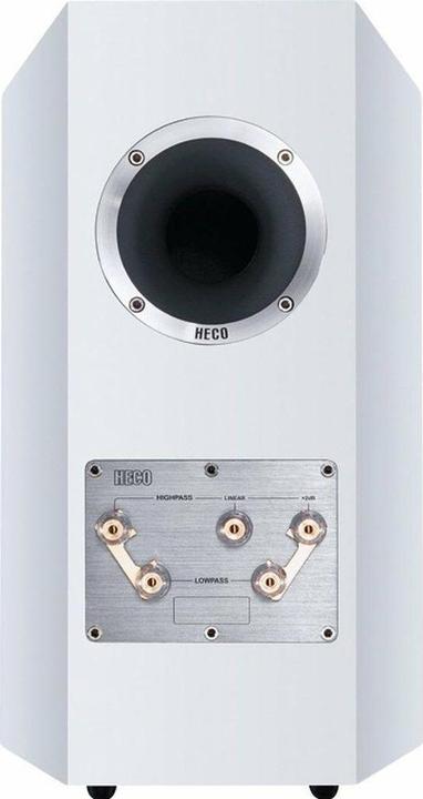 Actual product image Heco Celan Revolution 3 pairs *white silk matt* (1 pair, 160 W)