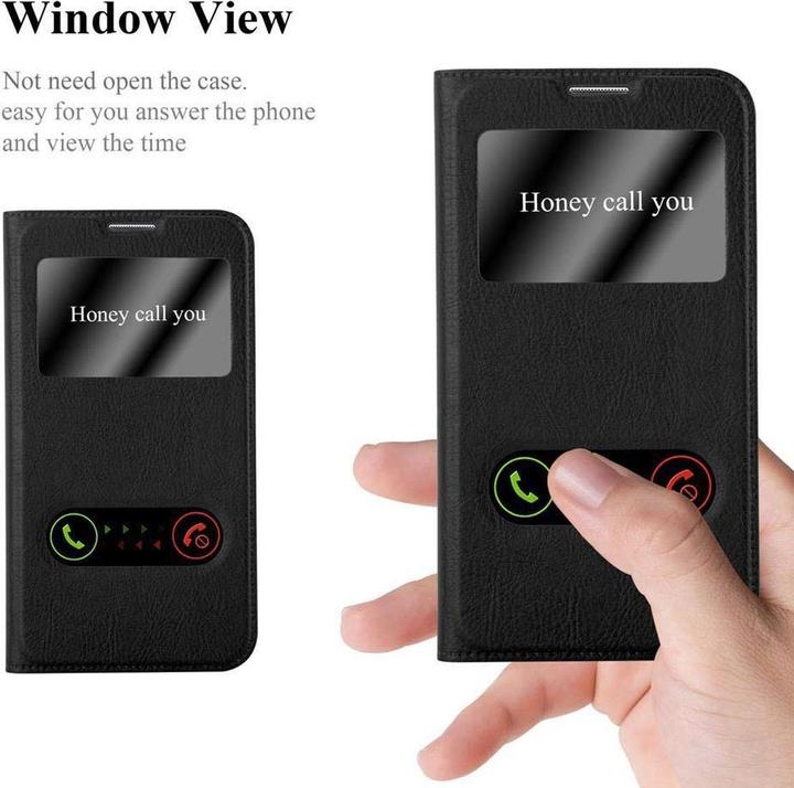 Produktbild Cadorabo Book mit View Doppelfenster Cover (Samsung Galaxy Note 3 Neo)