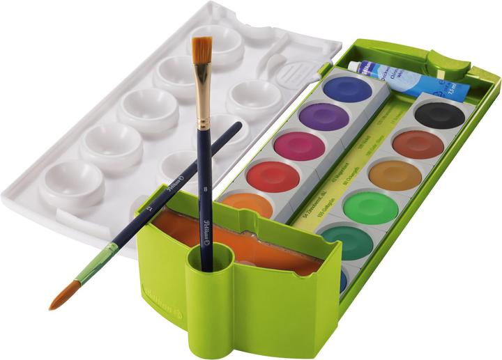 Produktbild Pelikan Wasserbox WBG fr Deckfarbkasten K12, grn