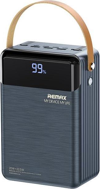 Remax Lesu II Series PD20W+QC22.5W Cabled Fast Charging Power Bank 80000mAh RPP-566