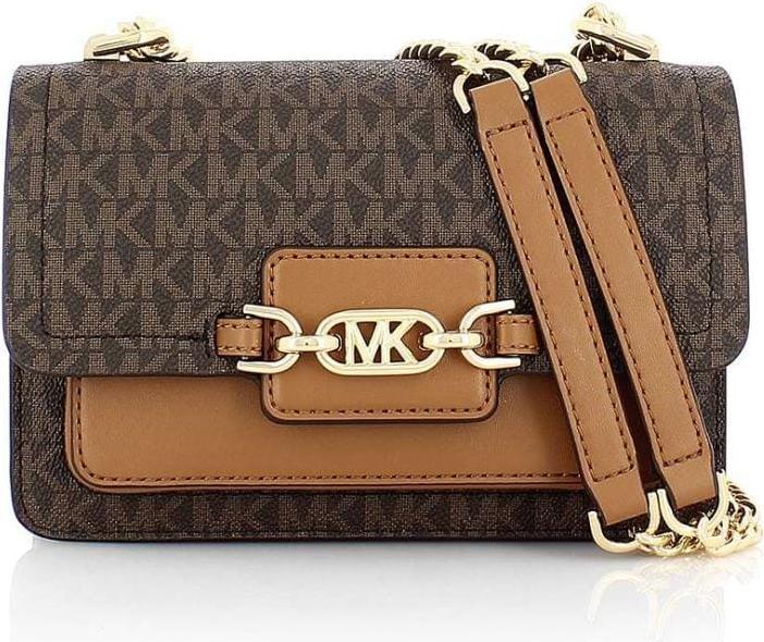 Produktbild Michael Kors Umhängetasche Heather Extra Small - Dunkelbraun und Hellbraun
